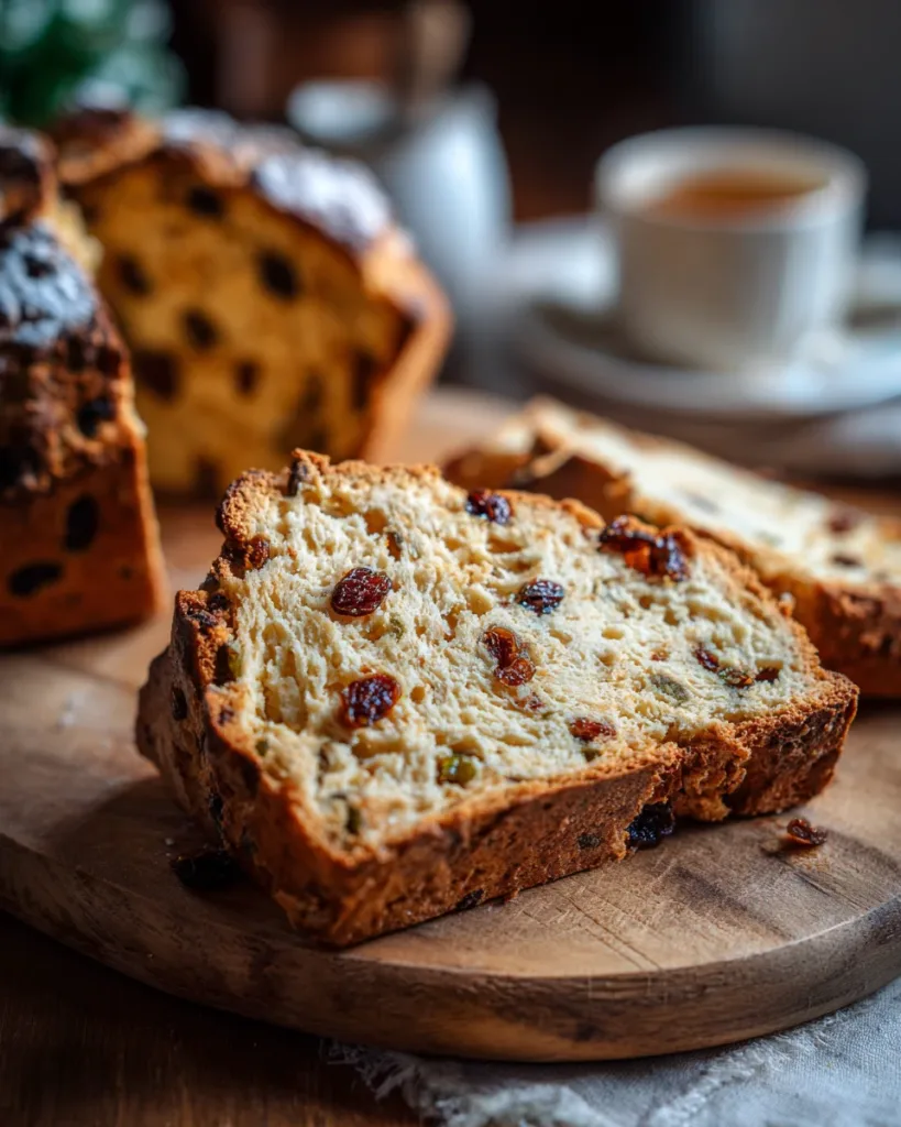 Quick St. Patrick's Day Irish Soda Bread with Raisins