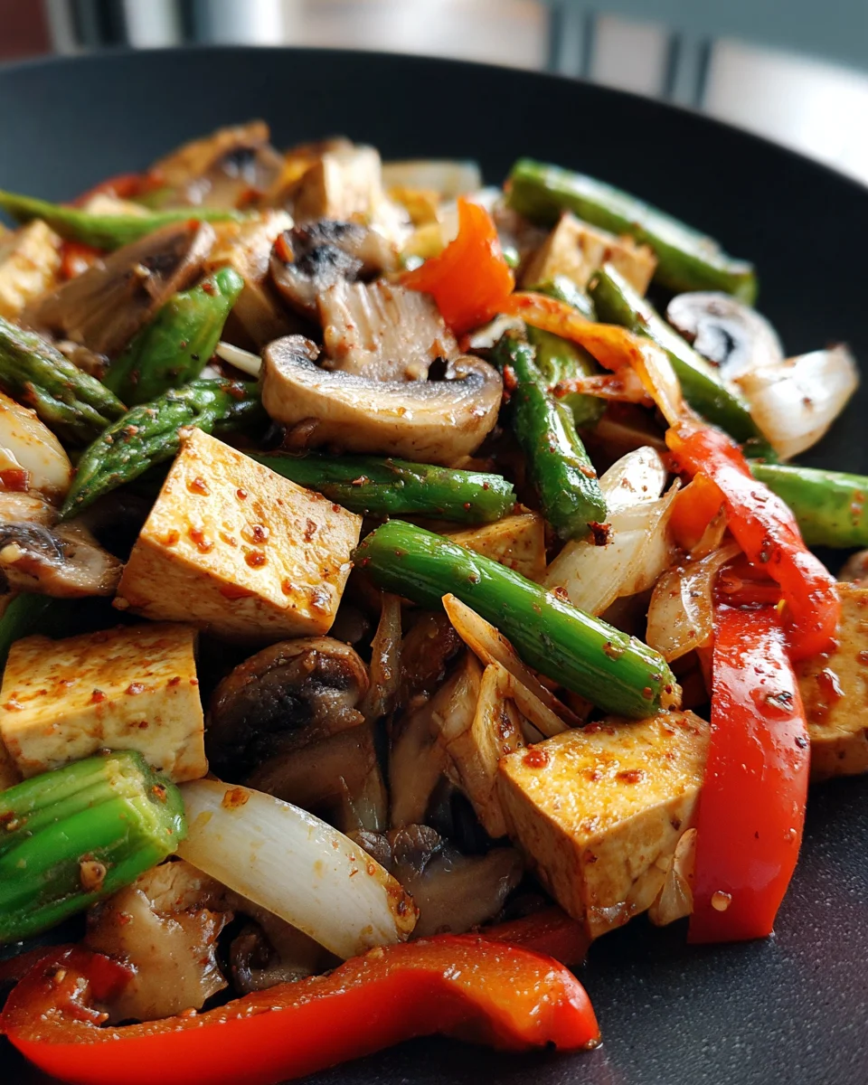 Quick Tofu Vegetable Stir-Fry