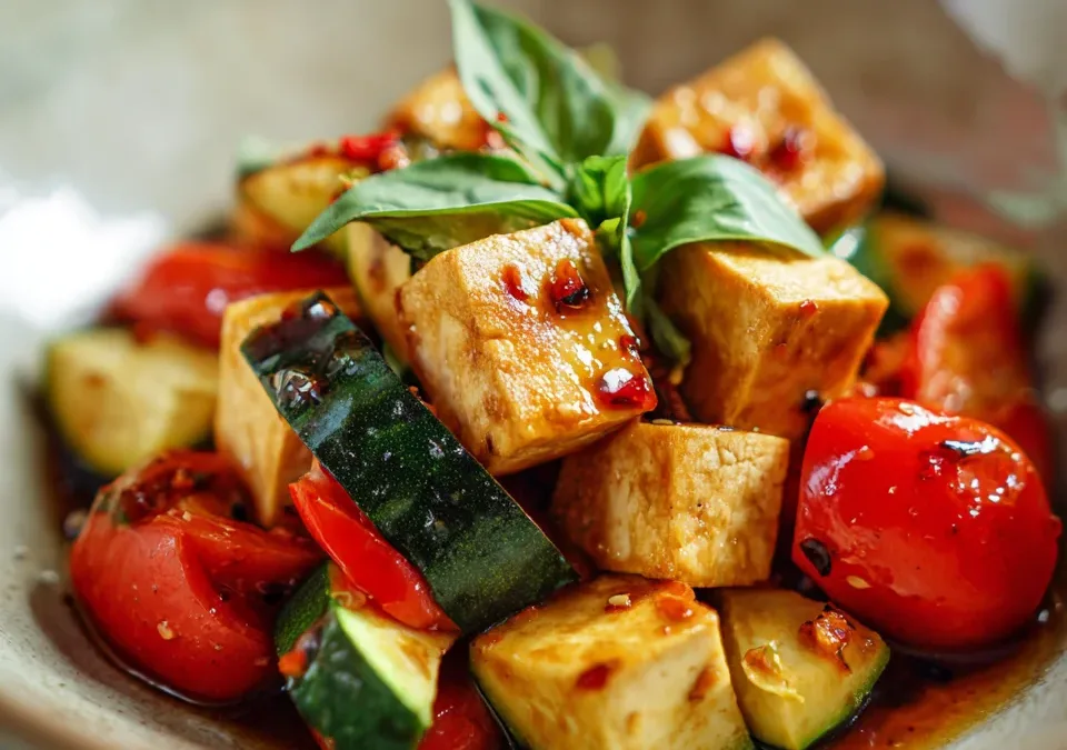 Quick Tofu Vegetable Stir-Fry