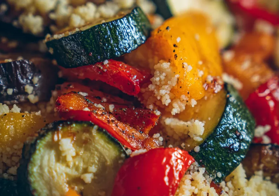 Roasted Vegetable Couscous Salad