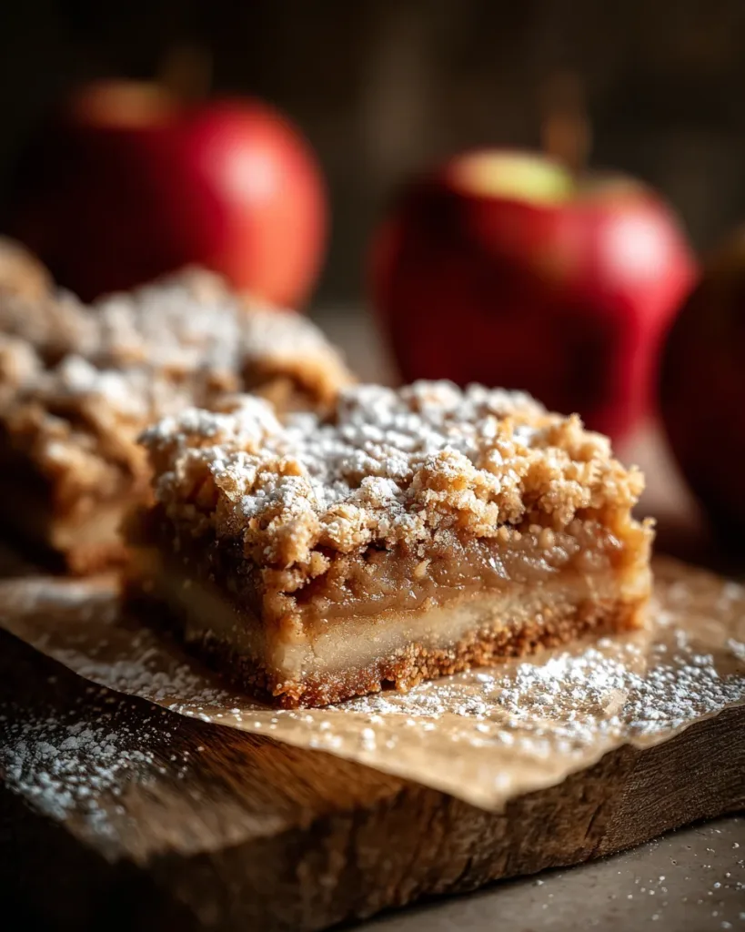 Simple Whole Wheat Apple Pie Bars