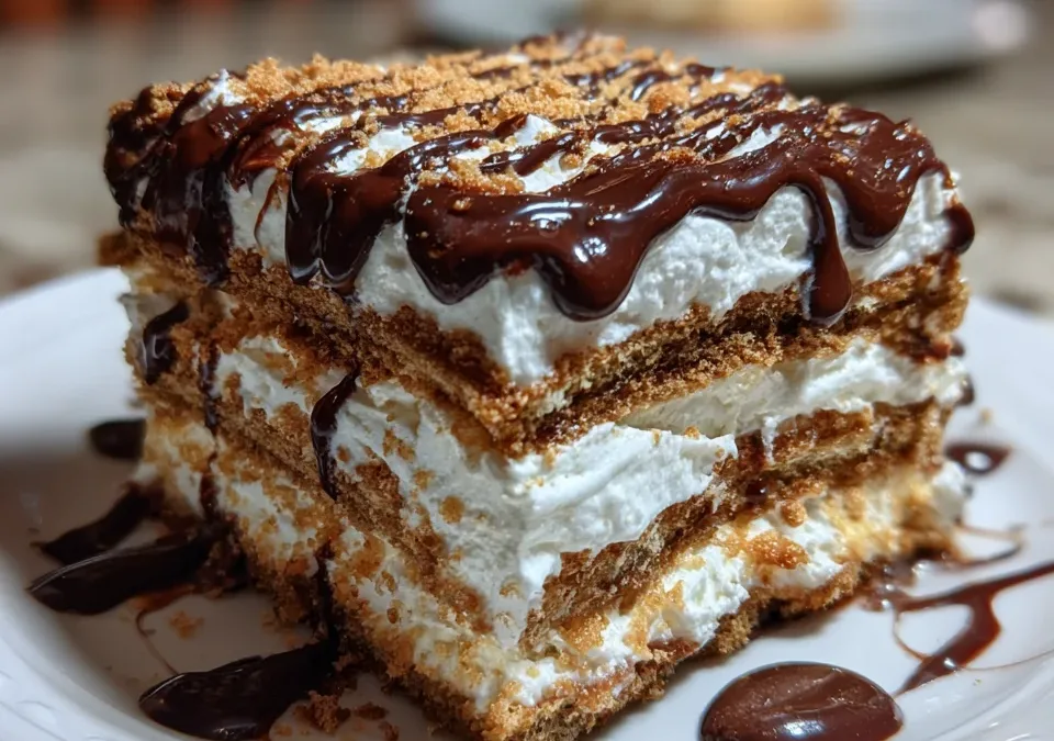 S’mores Icebox Cake