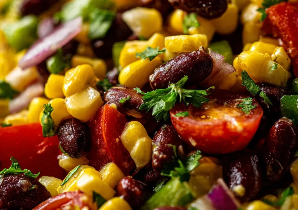 Southwest BBQ Corn & Black Bean Salad