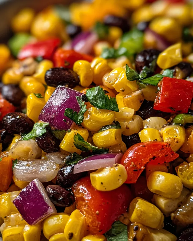 Southwest BBQ Corn & Black Bean Salad