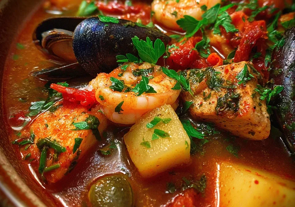 Spanish Basque Fish Stew