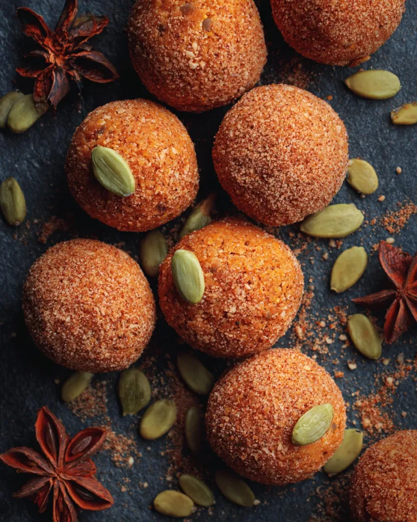 Spiced Pumpkin Protein Balls