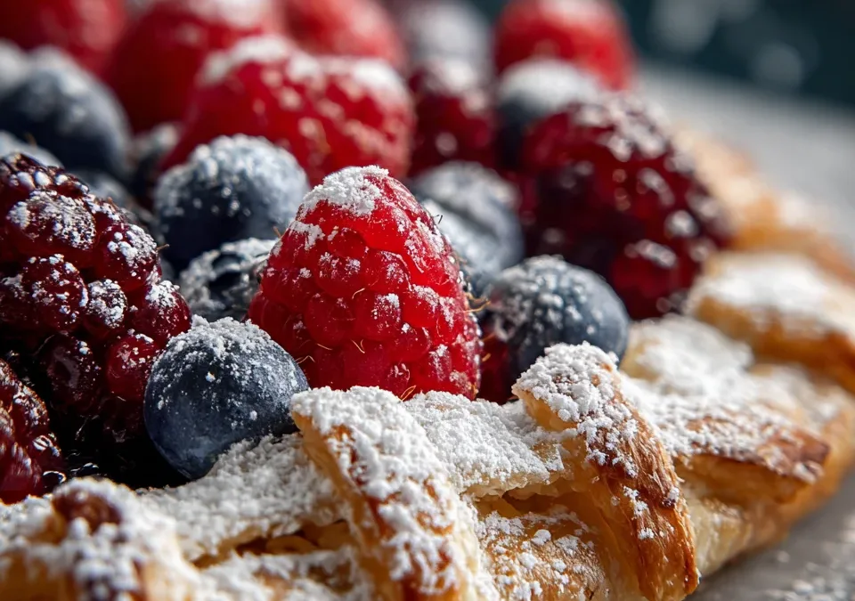 Star & Stripe Berry Galette