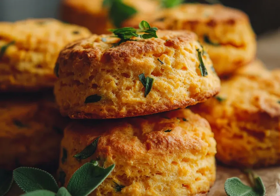 Sweet Potato & Herb Biscuits