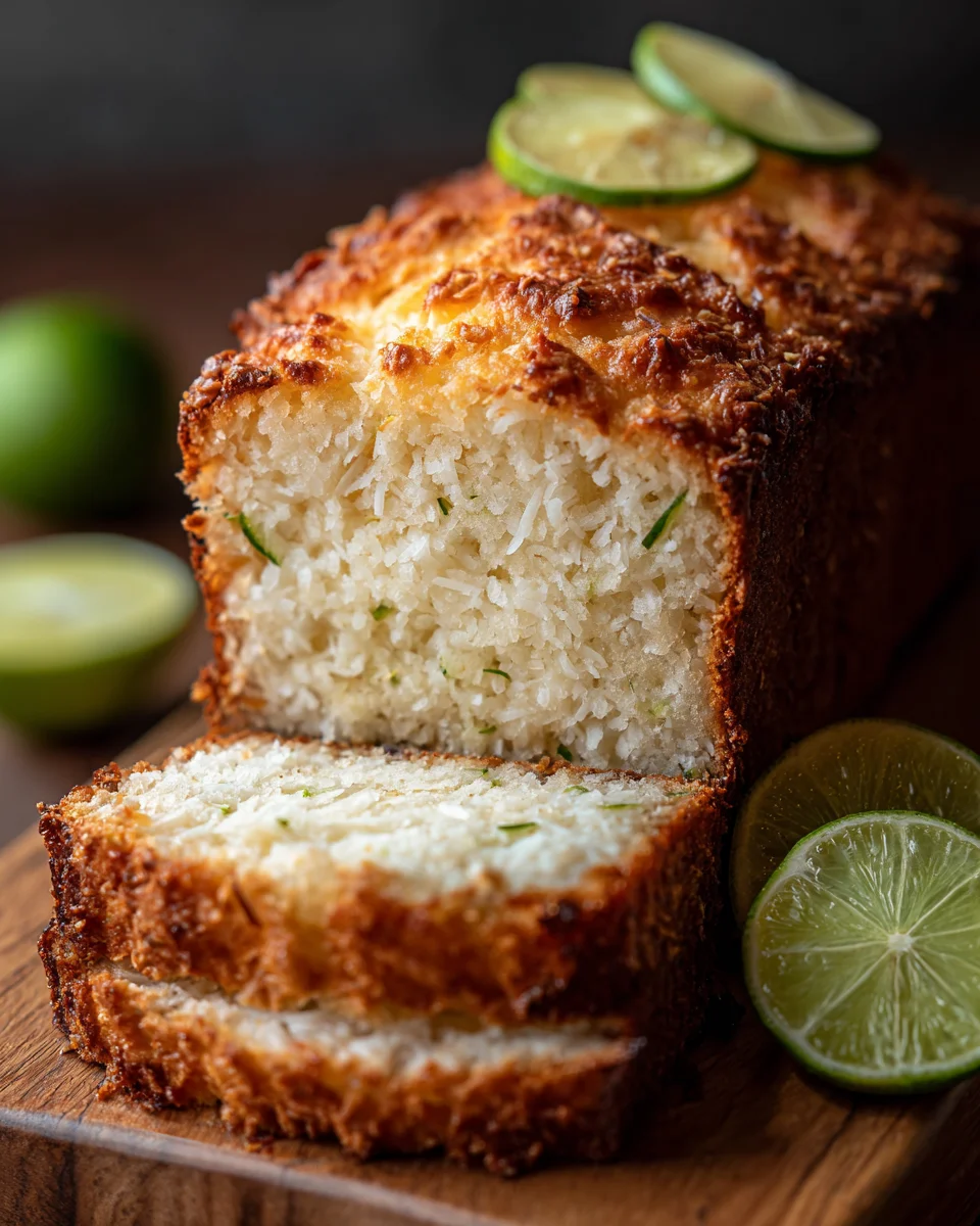 Toasted Coconut & Lime Quick Breads