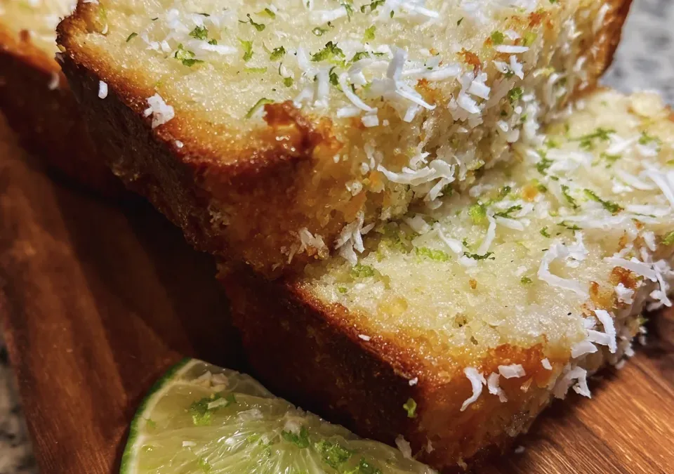 Toasted Coconut & Lime Quick Breads