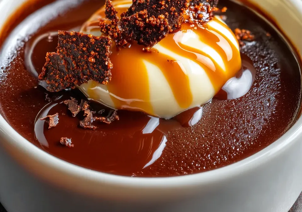 Tonka Bean & Dark Chocolate Pots de Crème