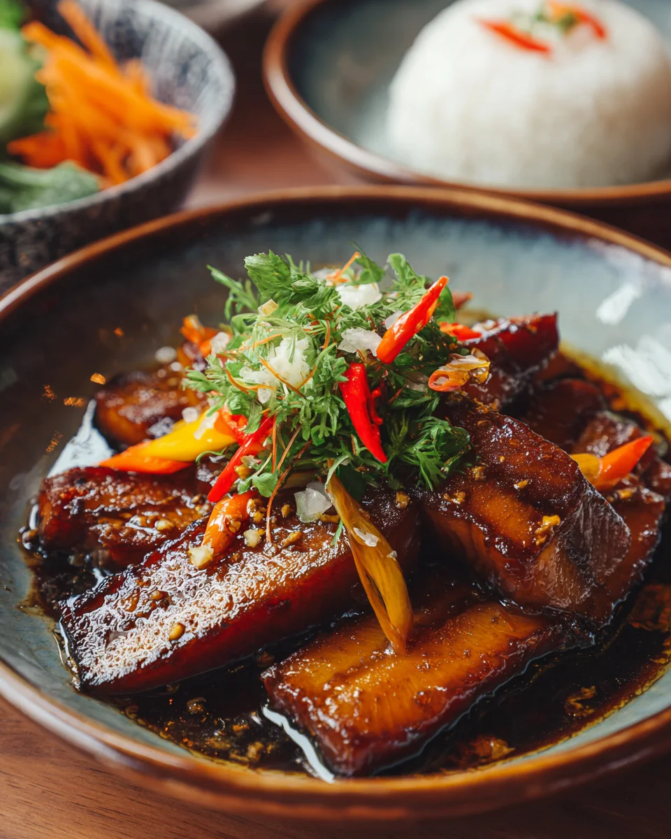 Vietnamese Caramelized Fish