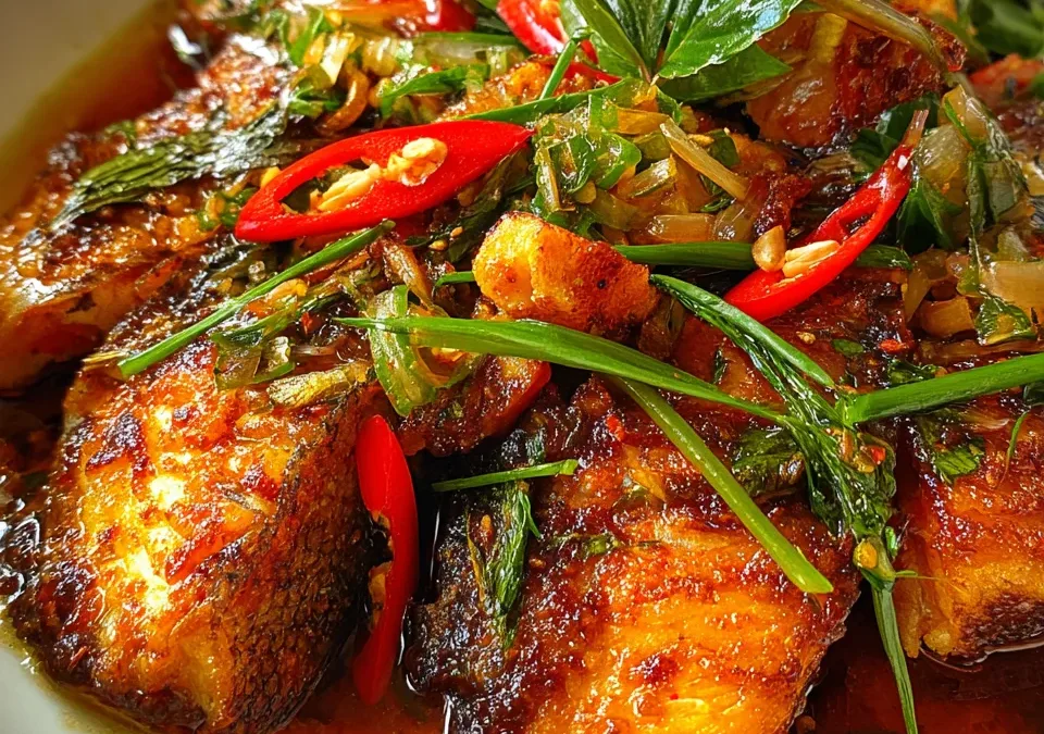 Vietnamese Caramelized Fish