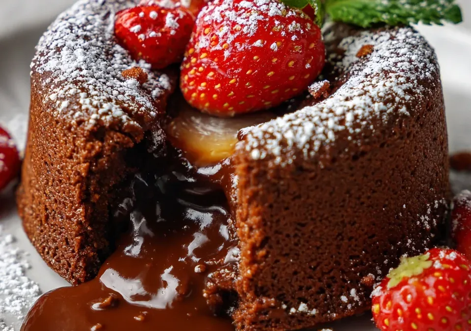 chocolate espresso lava cake