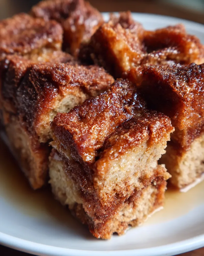churro bread pudding