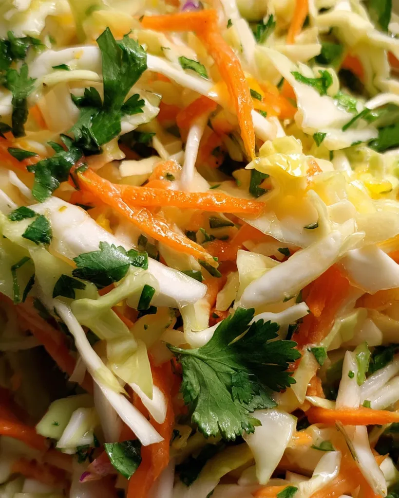 cilantro lime slaw
