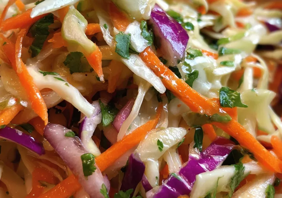 cilantro lime slaw