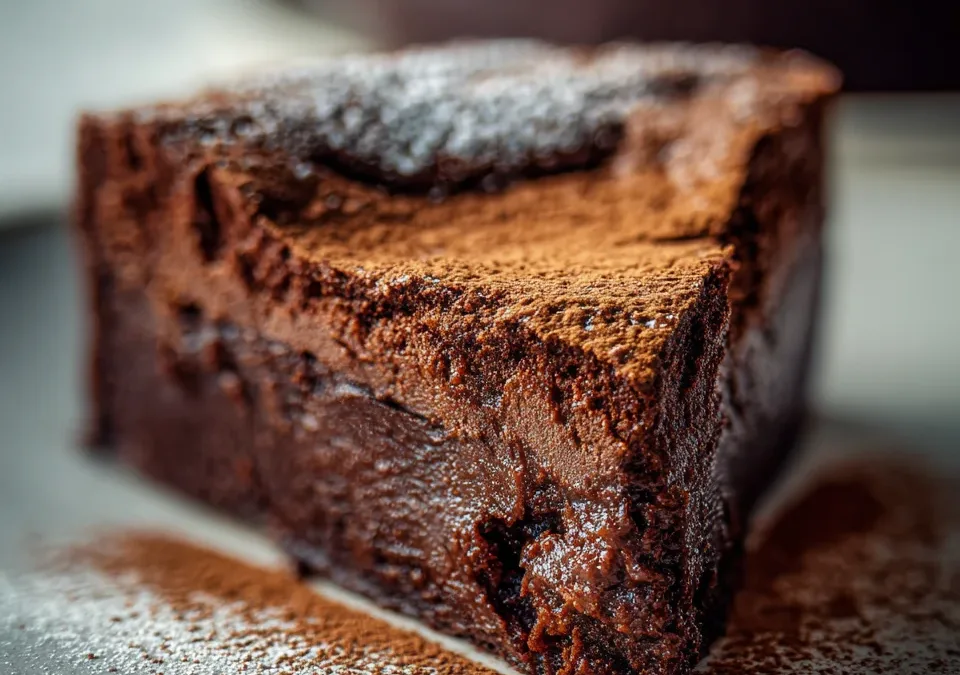 espresso brownie torte