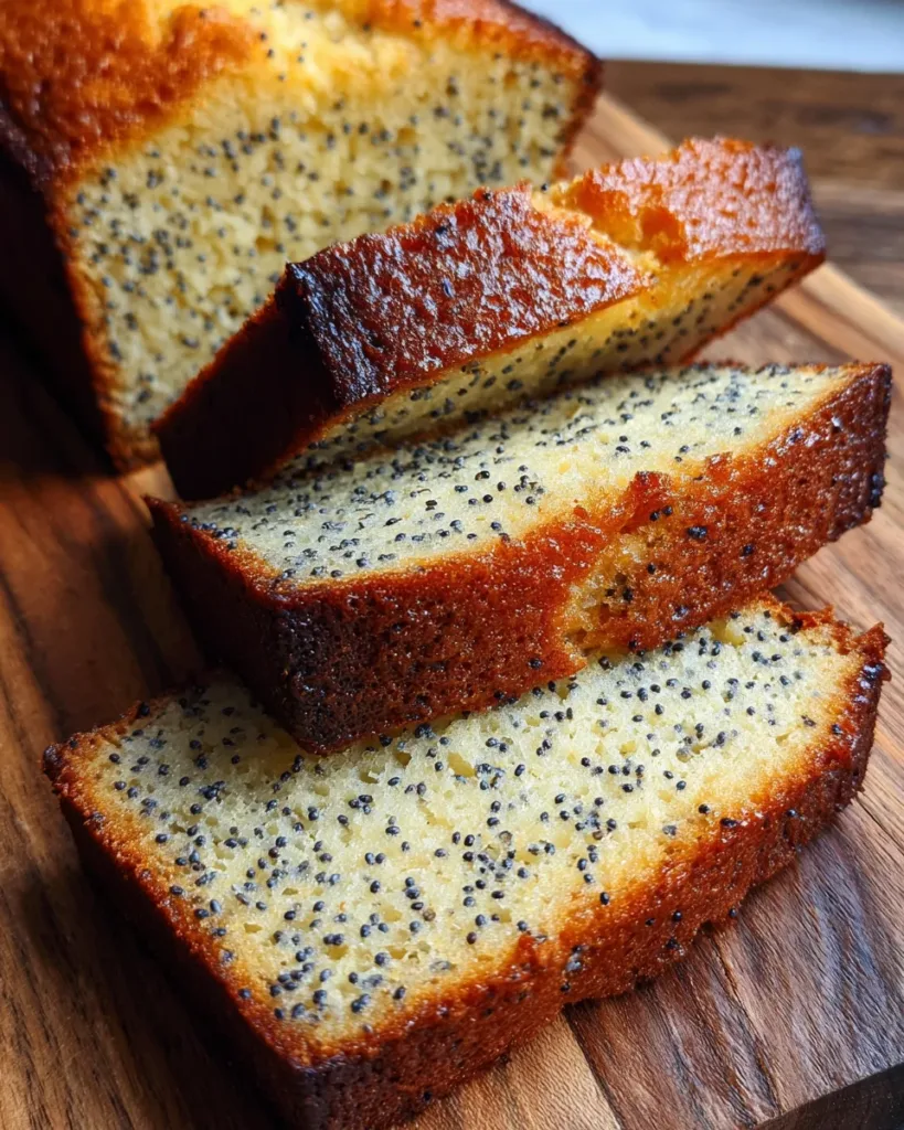 orange poppy seed yogurt cake