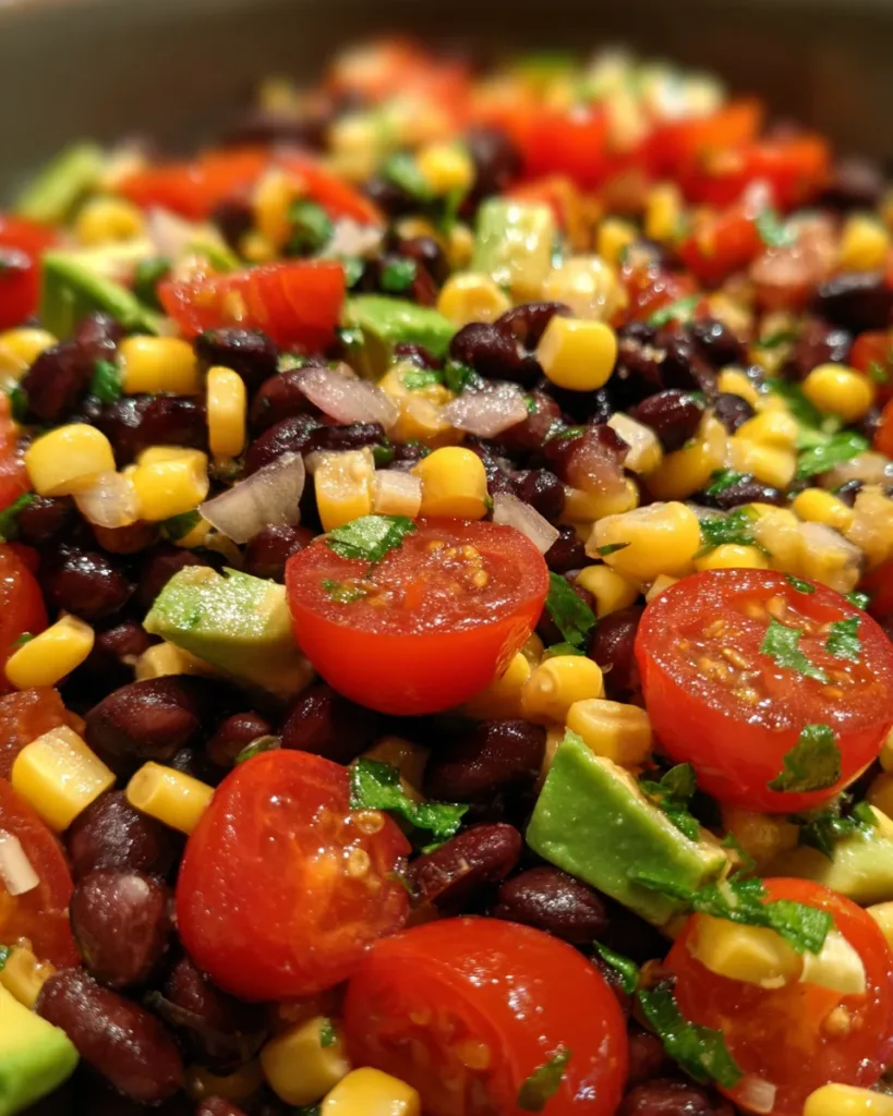 Black Bean and Corn Salsa Salad