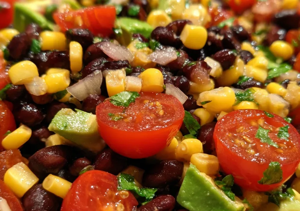 Black Bean and Corn Salsa Salad