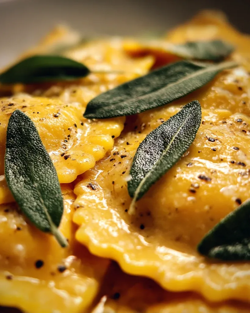 Butternut Squash & Sage Ravioli