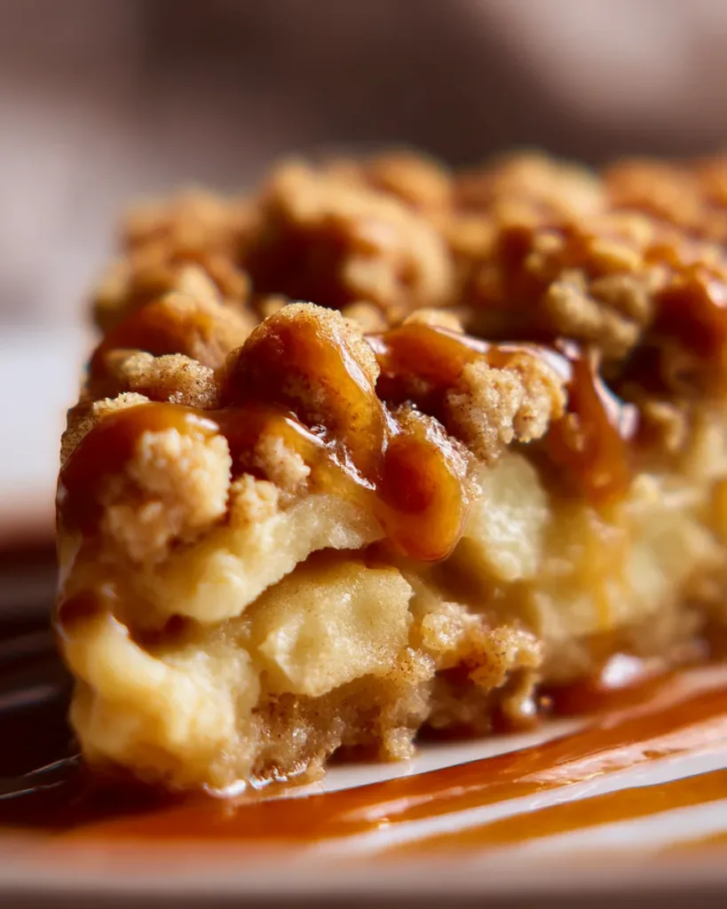 Caramel Apple Streusel Breakfast Bake