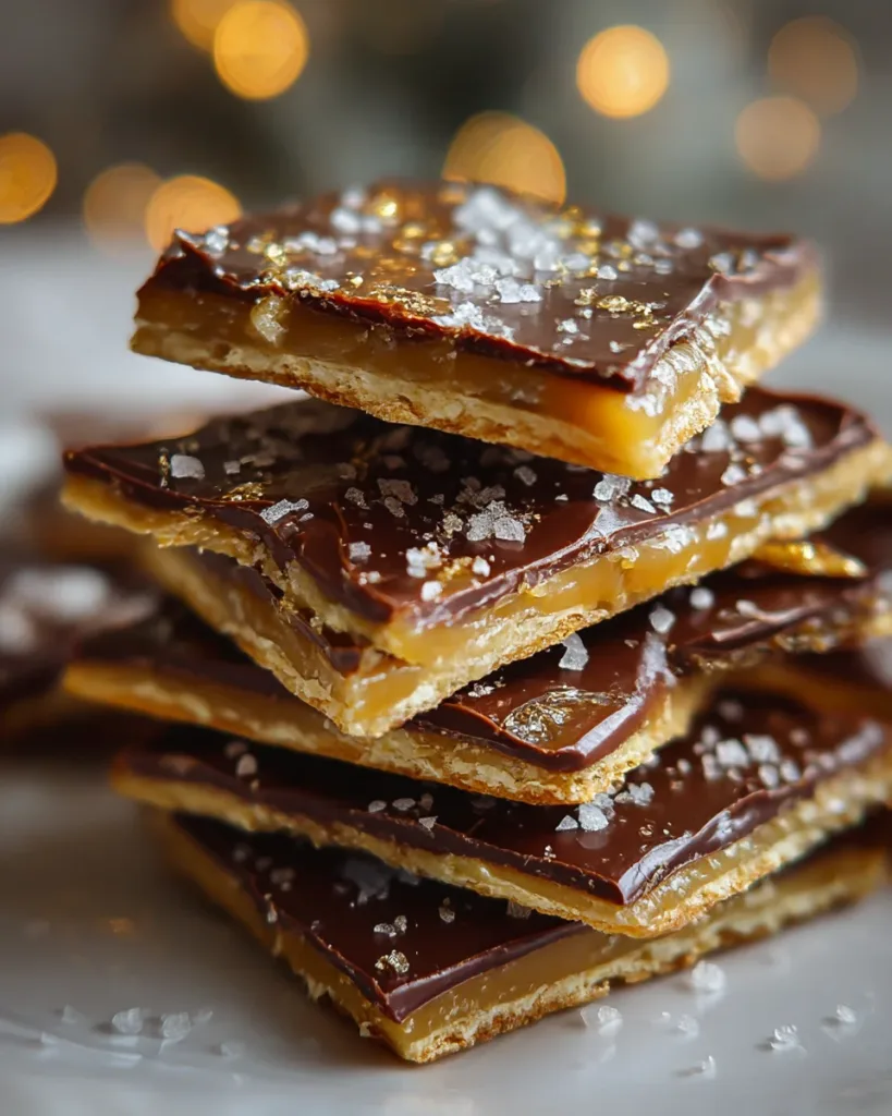 Christmas Crack Saltine Toffee
