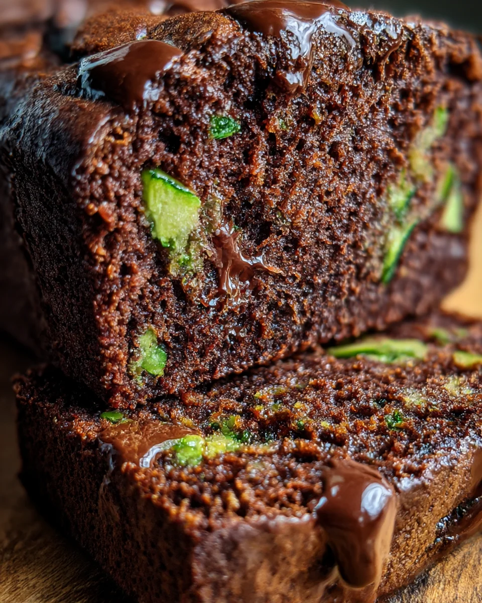Double Chocolate Zucchini Bread