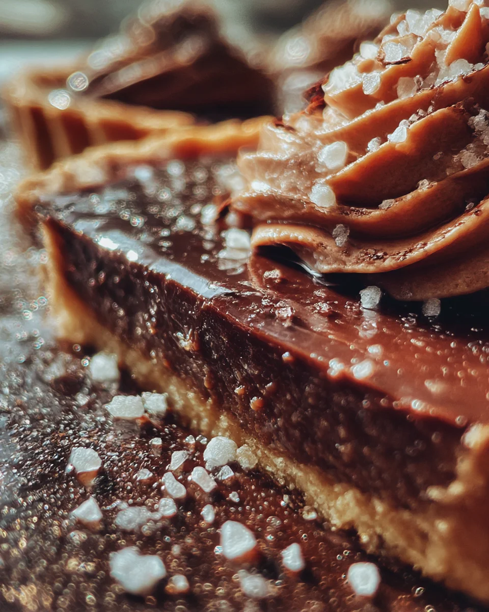 Flaky Crust French Silk Chocolate Tart