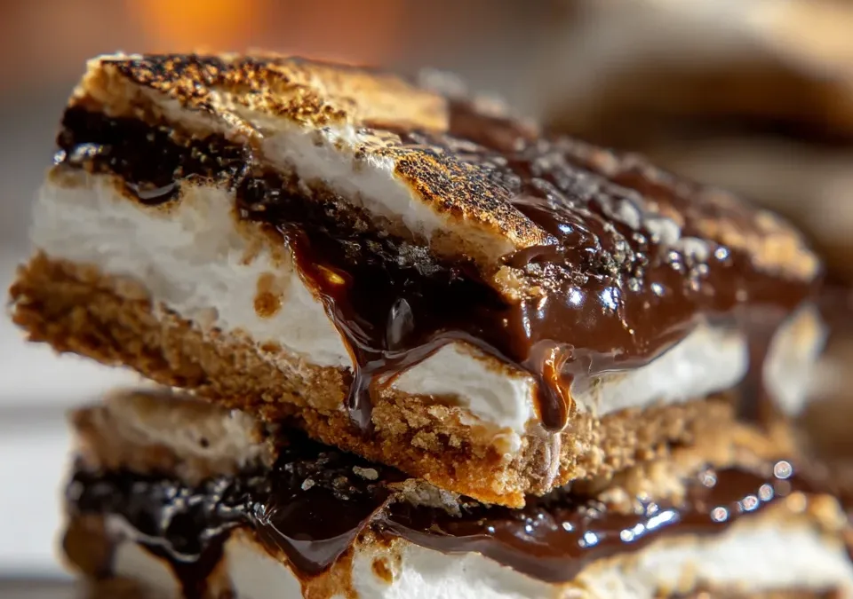 Memorial Day S’mores Brookies
