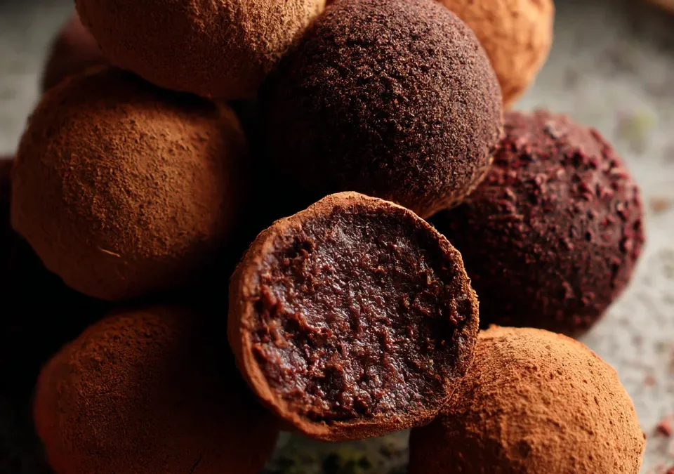 Paleo Chocolate Avocado Truffles