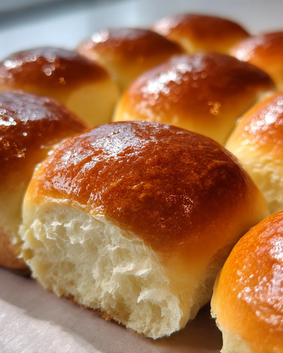 Pillowy Soft Milk Bread Rolls