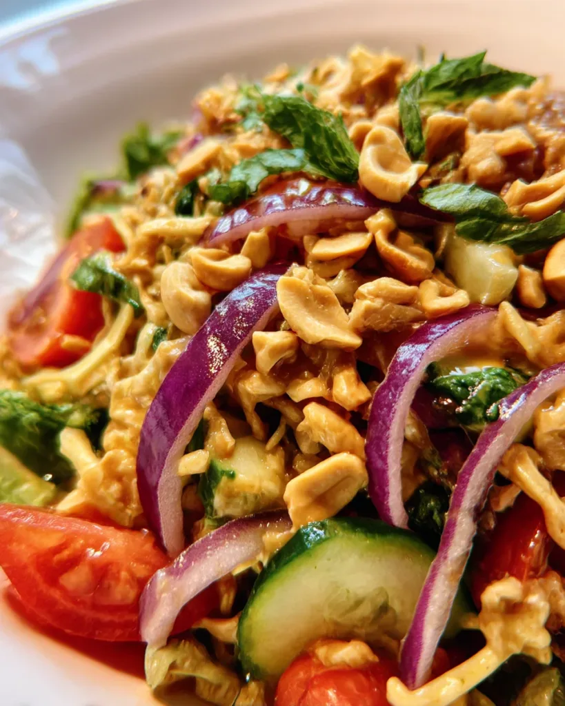 Thai Peanut Crunch Salad