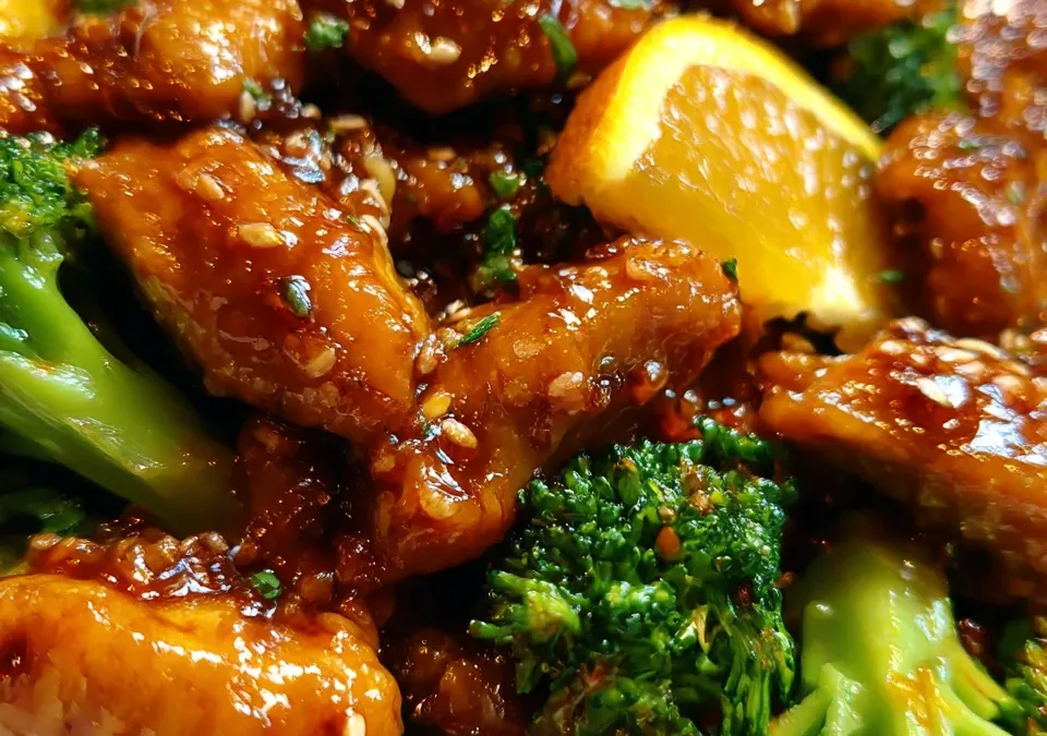 Trader Joe's Copycat Orange Chicken Stir-Fry