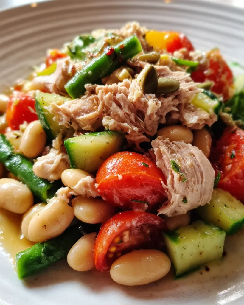 Tuscan White Bean & Tuna Salad