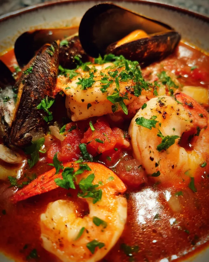 christmas eve seafood cioppino