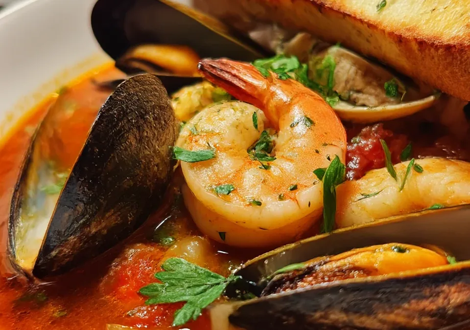 christmas eve seafood cioppino