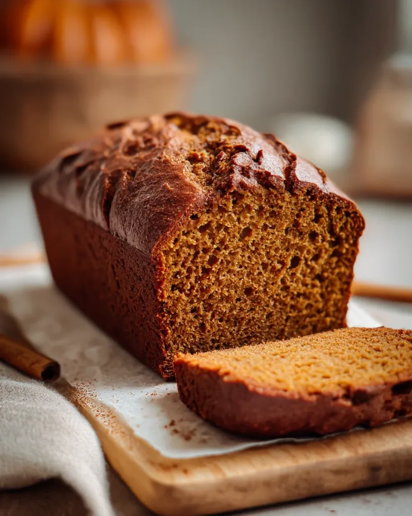 pumpkin spice chai loaf fall baking