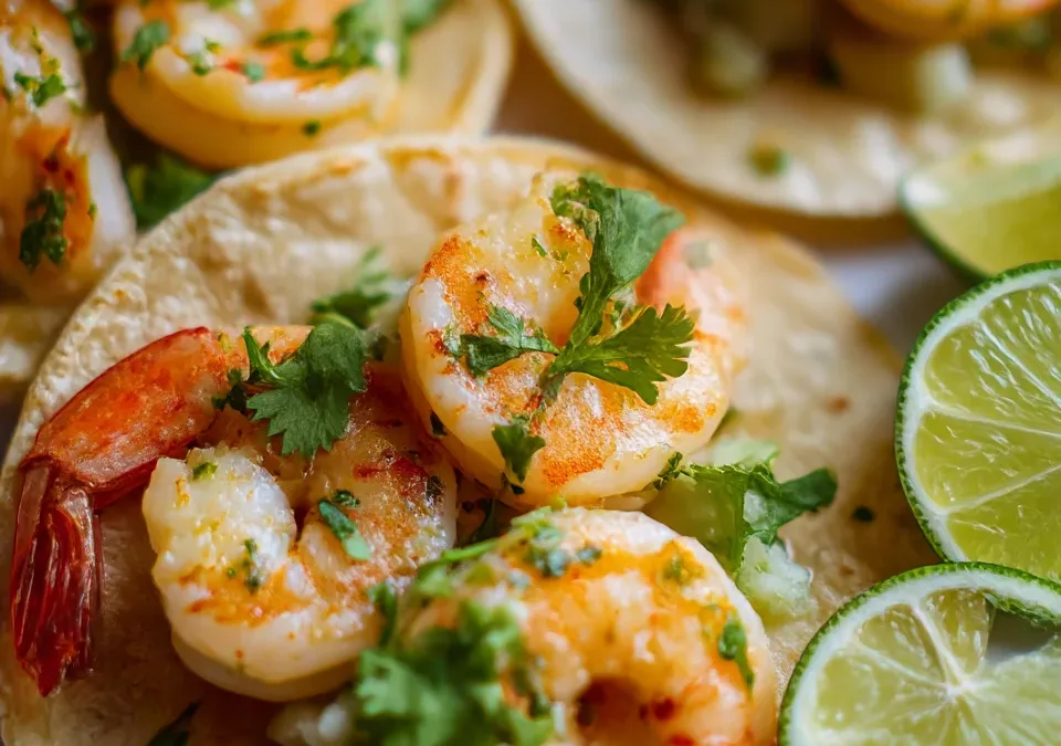 tequila lime shrimp tacos