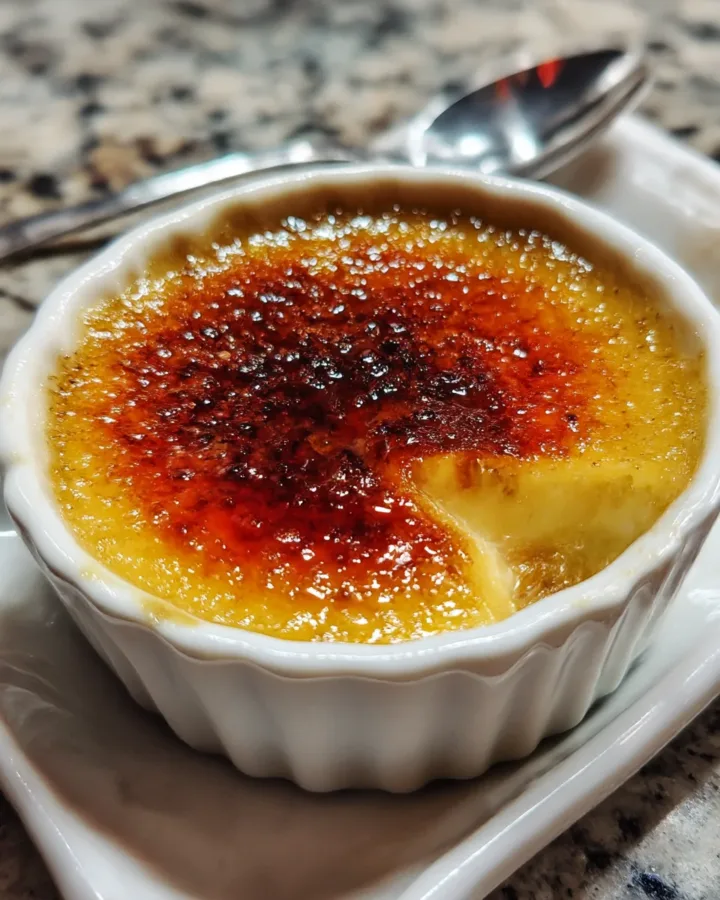 5-Ingredient Classic Vanilla Bean Crème Brûlée