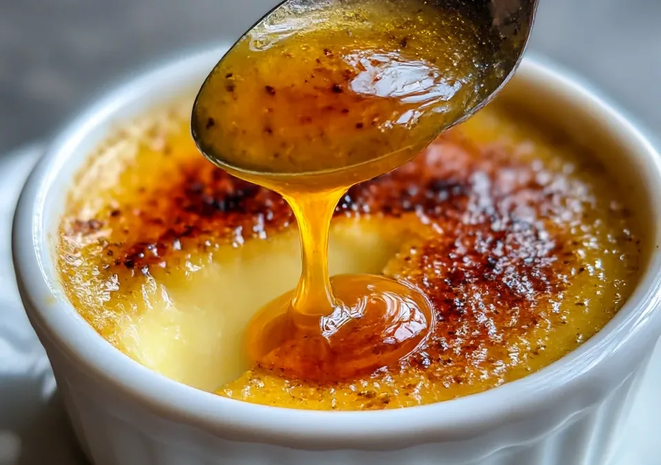 5-Ingredient Classic Vanilla Bean Crème Brûlée