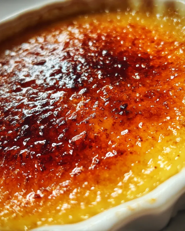 5-Ingredient Classic Vanilla Bean Crème Brûlée