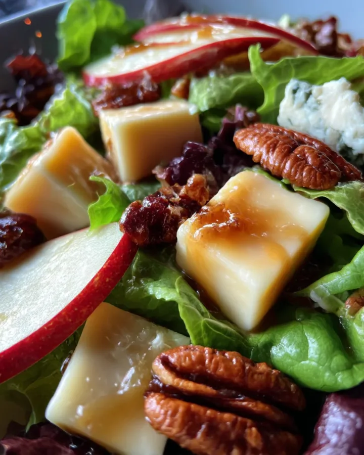 Apple & Smoked Gouda Salad