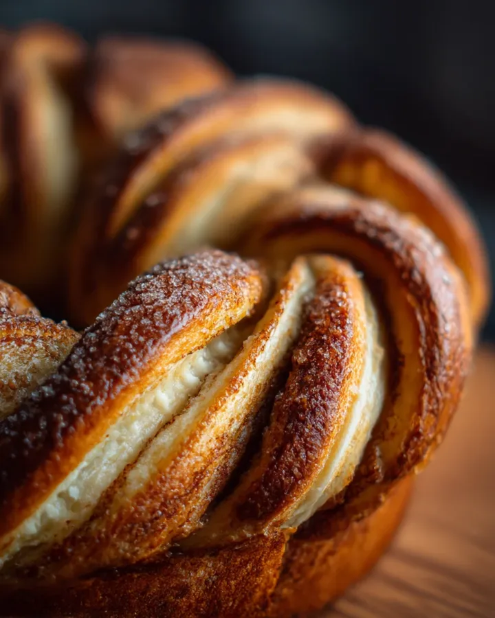 Banana Cream Pie Babka Twist