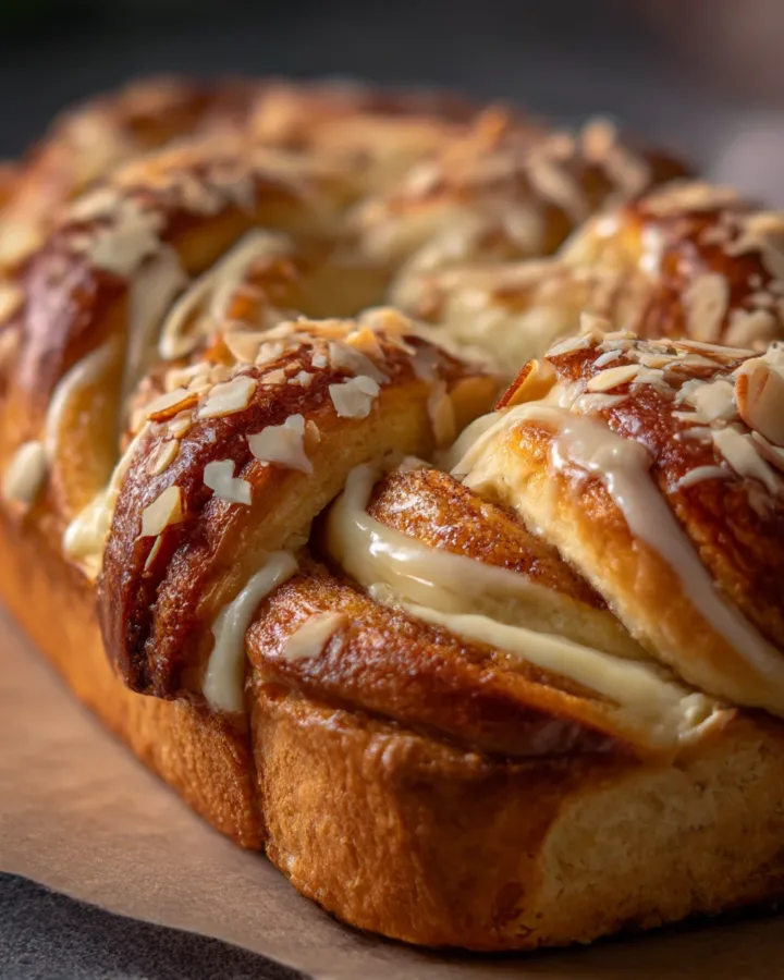 Banana Cream Pie Babka Twist