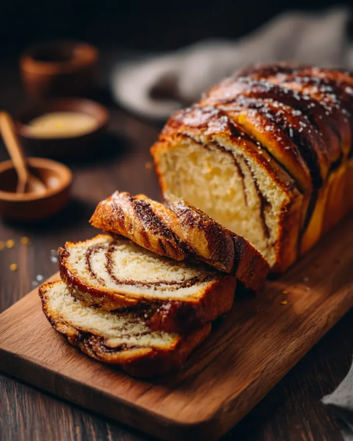 Cardamom & Orange Zest Babka