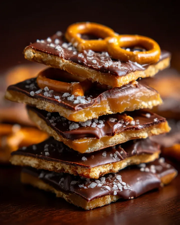 Christmas Crack Pretzel Bark