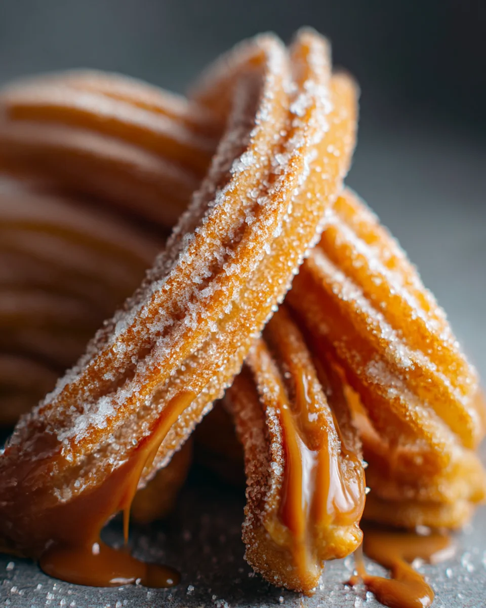 Cinnamon Churros with Dulce de Leche