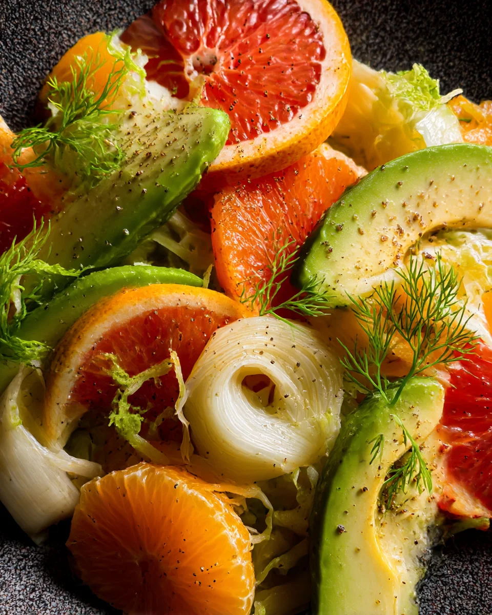 Citrus Fennel & Avocado Superfood Salad